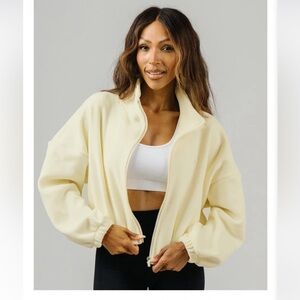 Buttercream Zyia Kennedy fleece jacket